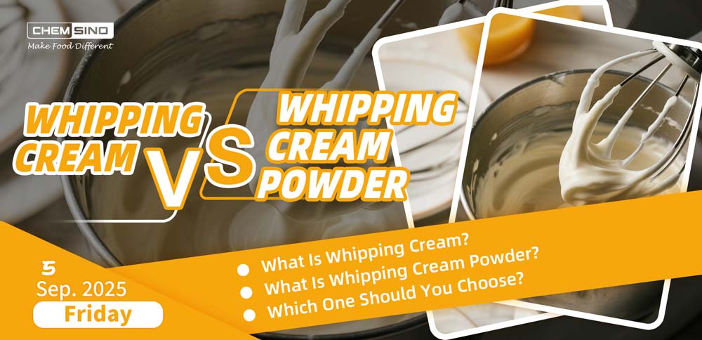 Whipping Cream vs Whipping Cream Powder